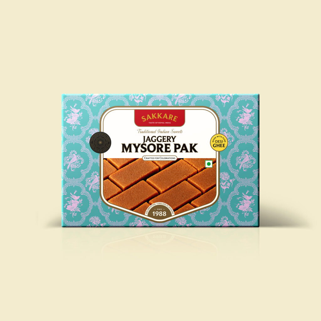 jaggery mysore pak fop